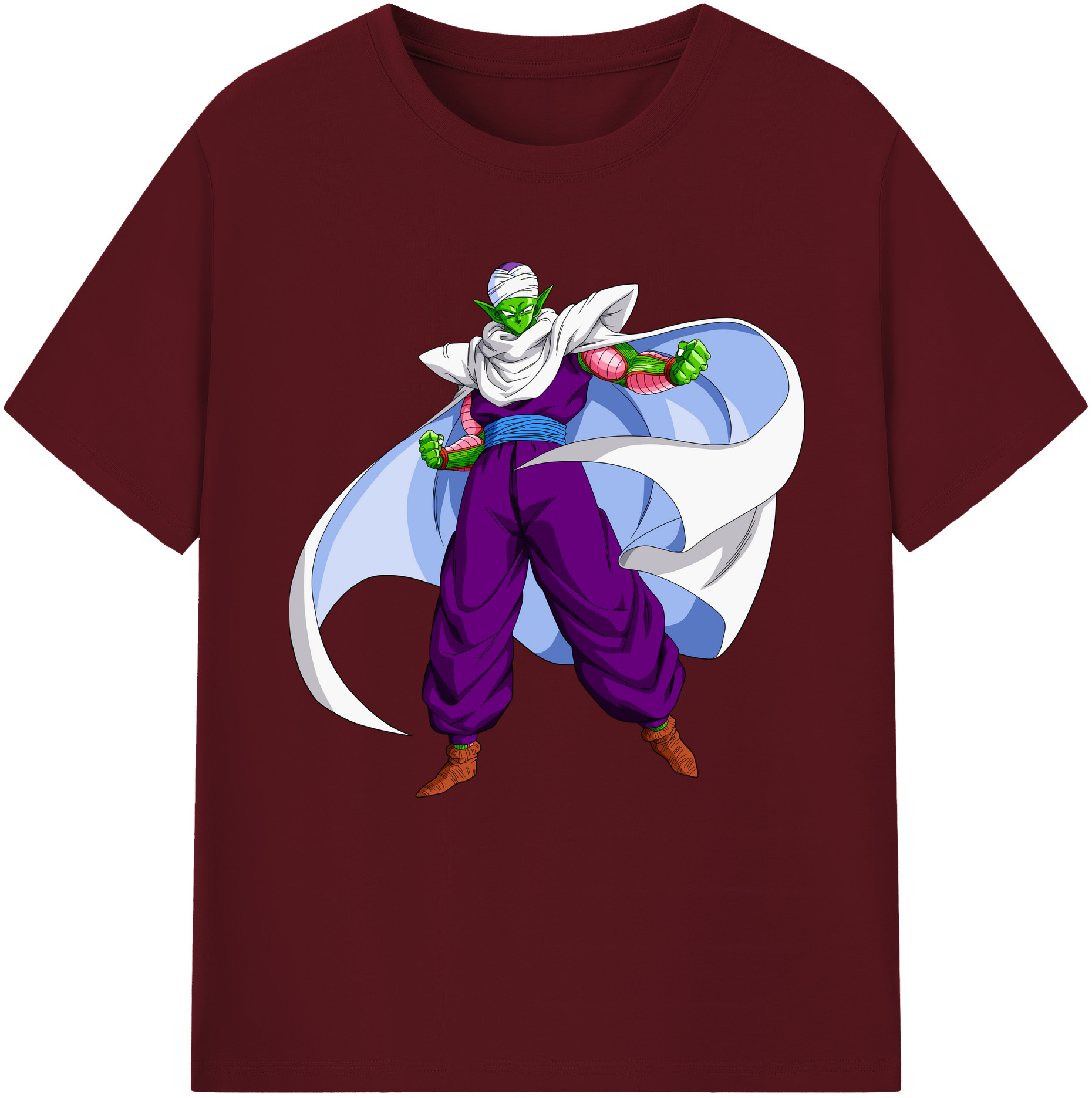 （画像用） ドラゴンボール ピッコロ DRAGON BALL Piccolo 綿100％半袖Tシャツ（フロントプリント）
